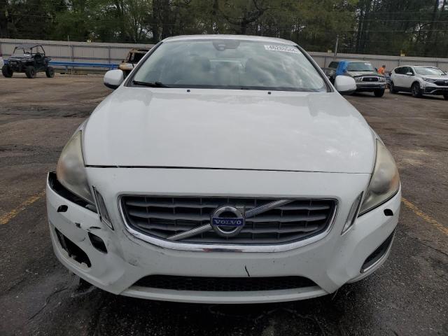 YV1622FS0C2117783 - 2012 VOLVO S60 T5 WHITE photo 5