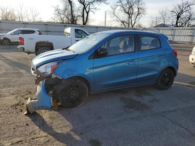 ML32A5HJ9KH010341 - 2019 MITSUBISHI MIRAGE LE BLUE photo 1