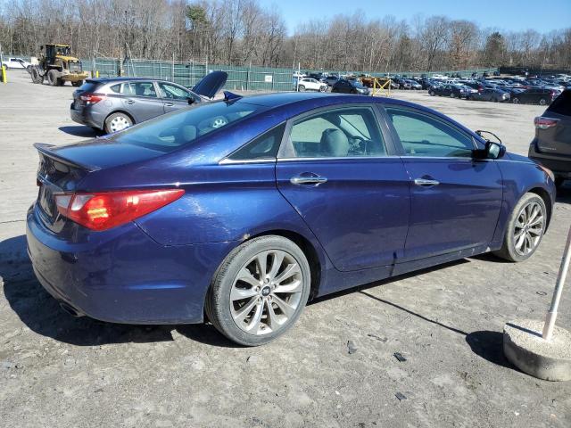 5NPEC4AC4DH677431 - 2013 HYUNDAI SONATA SE BLUE photo 3