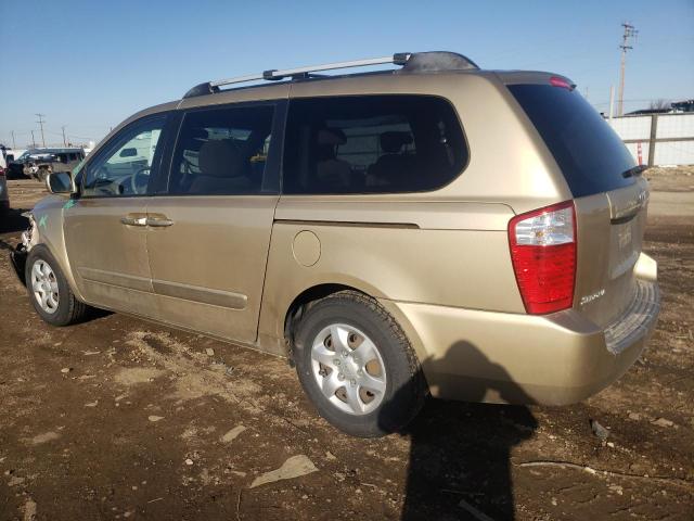 KNDMB233X66036524 - 2006 KIA SEDONA EX TAN photo 2