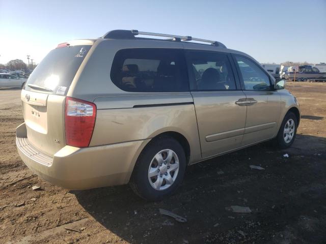 KNDMB233X66036524 - 2006 KIA SEDONA EX TAN photo 3