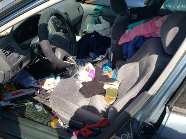 2HGEJ6618YH566342 - 2000 HONDA CIVIC BASE BLUE photo 7