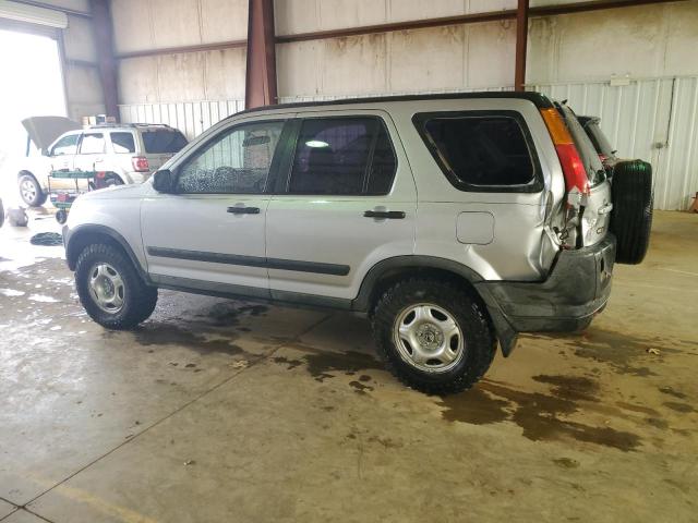 JHLRD78494C000162 - 2004 HONDA CR-V LX SILVER photo 2