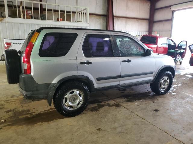 JHLRD78494C000162 - 2004 HONDA CR-V LX SILVER photo 3