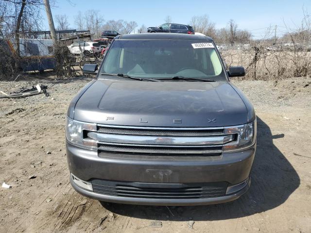 2FMGK5C8XFBA13591 - 2015 FORD FLEX SEL GRAY photo 5