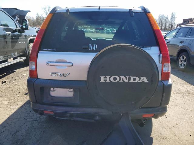 JHLRD78864C015110 - 2004 HONDA CR-V EX SILVER photo 6