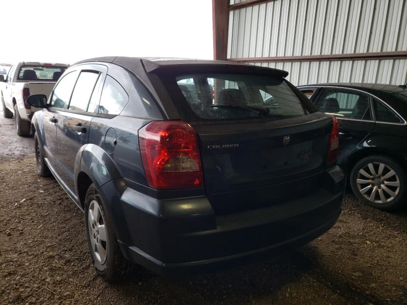 1B3HB28B47D134349 - 2007 DODGE CALIBER BLUE photo 3