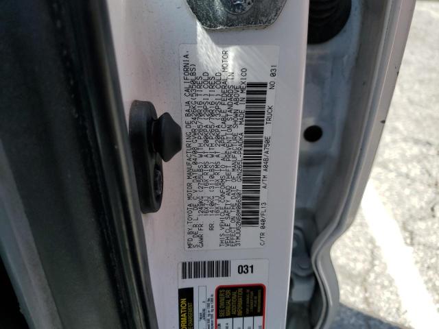 3TMJU62N68M066307 - 2008 TOYOTA TACOMA DOUBLE CAB PRERUNNER WHITE photo 12