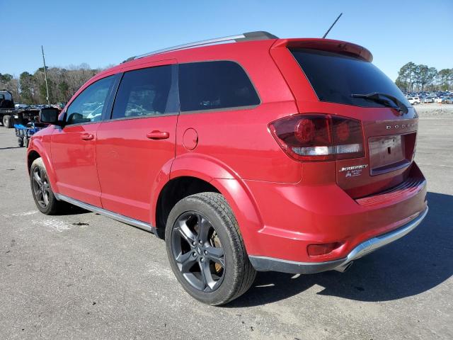 3C4PDCGG1JT157127 - 2018 DODGE JOURNEY CROSSROAD RED photo 2