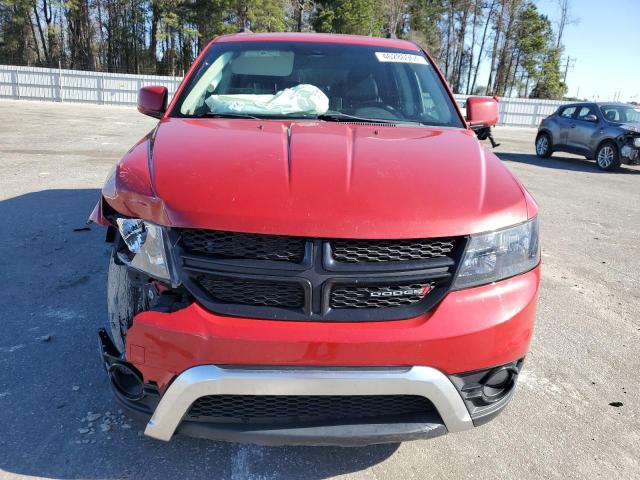 3C4PDCGG1JT157127 - 2018 DODGE JOURNEY CROSSROAD RED photo 5