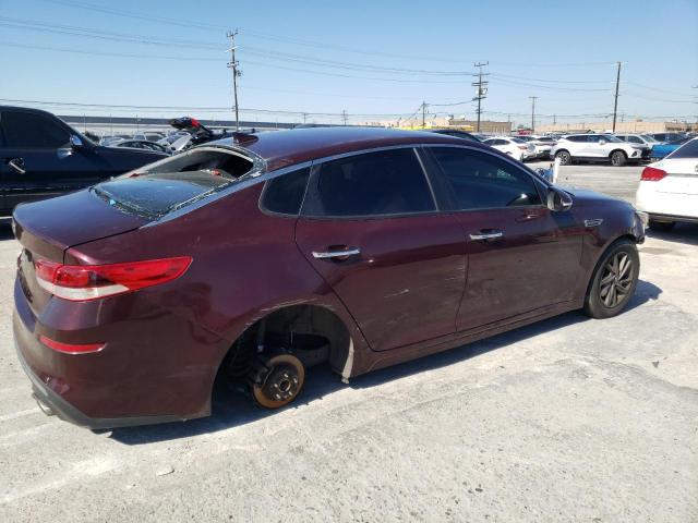 5XXGT4L34LG427221 - 2020 KIA OPTIMA LX MAROON photo 3