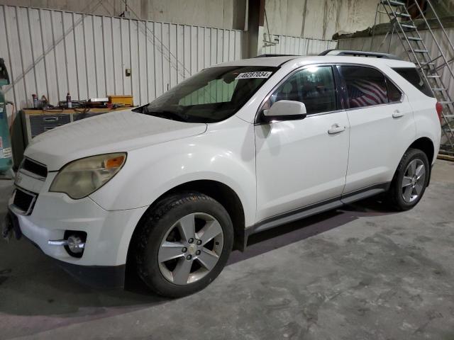 2GNALPEK9C1140403 - 2012 CHEVROLET EQUINOX LT WHITE photo 1