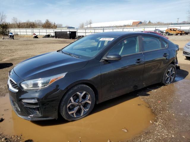 3KPF24AD4KE091457 - 2019 KIA FORTE FE BLACK photo 1