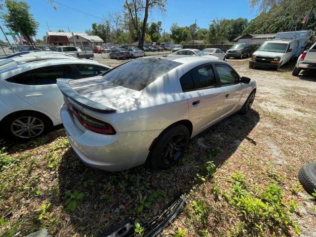 2C3CDXKTXJH303922 - 2018 DODGE CHARGER POLICE SILVER photo 4