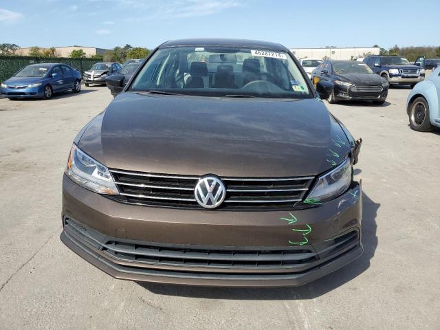 3VW2K7AJ9FM202017 - 2015 VOLKSWAGEN JETTA BASE BROWN photo 5