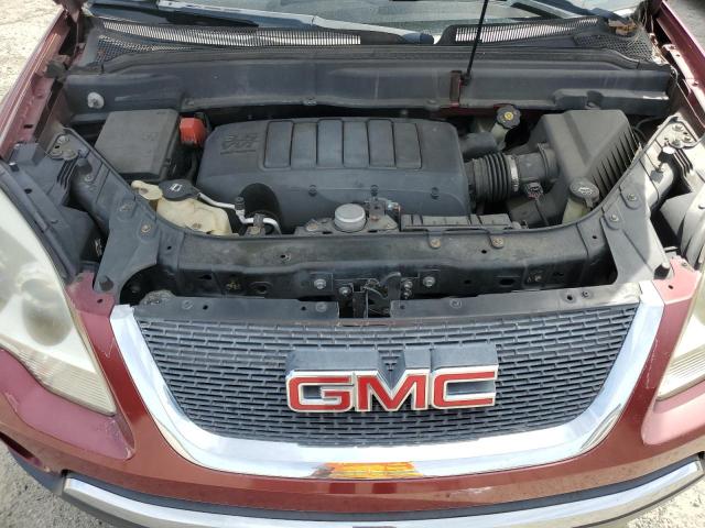 1GKKRPED6BJ267261 - 2011 GMC ACADIA SLE RED photo 12