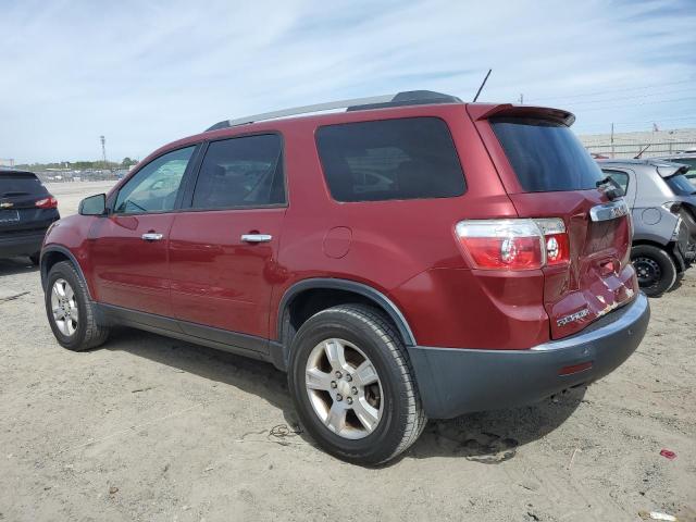 1GKKRPED6BJ267261 - 2011 GMC ACADIA SLE RED photo 2