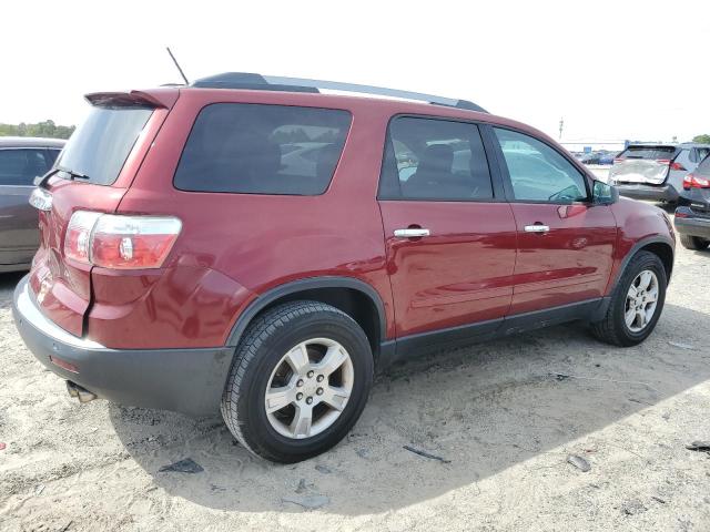 1GKKRPED6BJ267261 - 2011 GMC ACADIA SLE RED photo 3