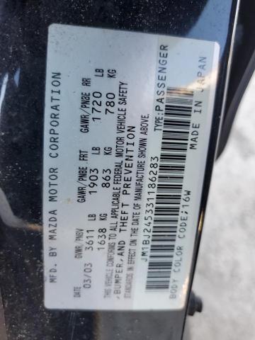 JM1BJ245331186283 - 2003 MAZDA PROTEGE PR5 黑色 照片 14