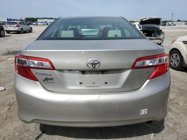 4T1BF1FK1EU370245 - 2014 TOYOTA CAMRY L GOLD photo 6