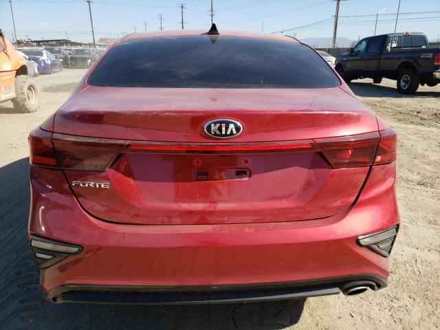 3KPF24AD1LE176211 - 2020 KIA FORTE FE RED photo 6