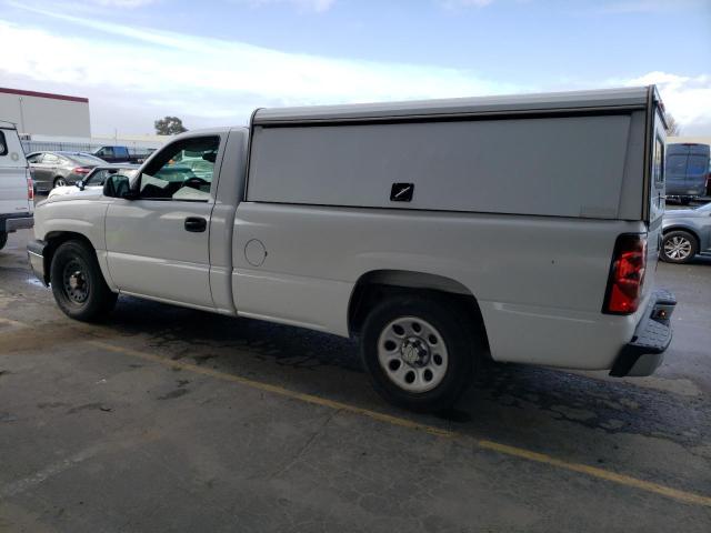 1GCEC14XX7Z172164 - 2007 CHEVROLET SILVERADO C1500 CLASSIC WHITE photo 2