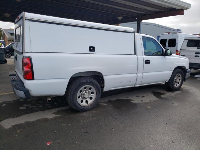 1GCEC14XX7Z172164 - 2007 CHEVROLET SILVERADO C1500 CLASSIC WHITE photo 3