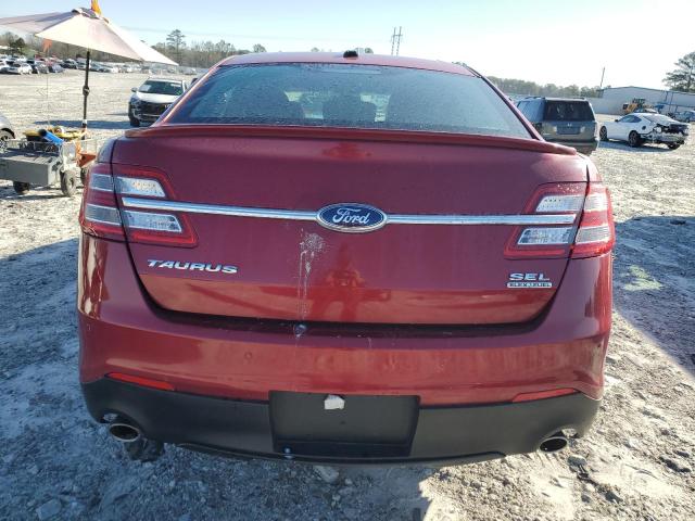 1FAHP2E82DG216623 - 2013 FORD TAURUS SEL BURGUNDY photo 6