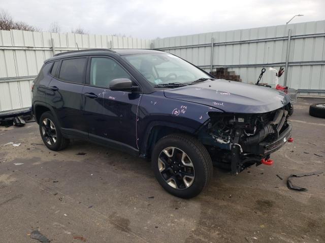 3C4NJDDB5HT639754 - 2017 JEEP COMPASS TRAILHAWK BLUE photo 4