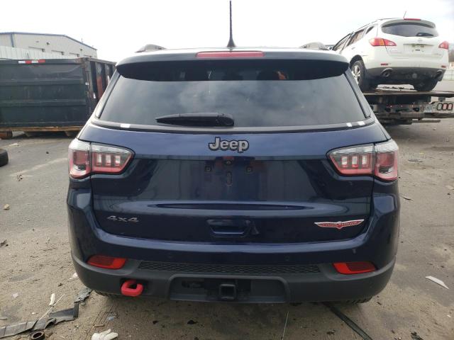 3C4NJDDB5HT639754 - 2017 JEEP COMPASS TRAILHAWK BLUE photo 6