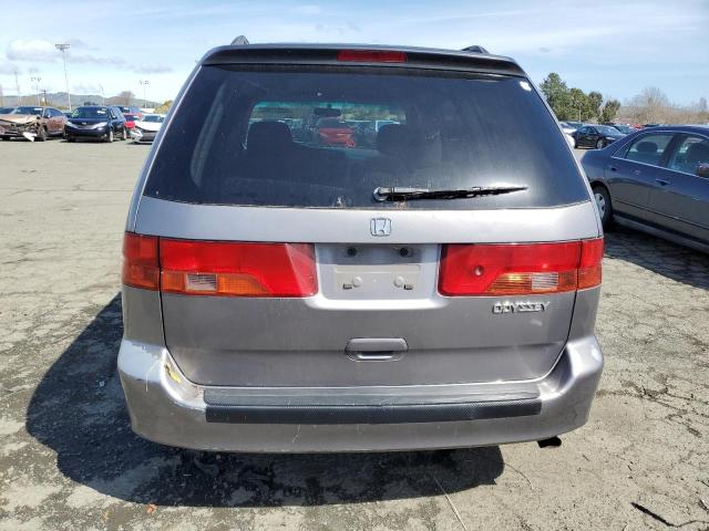 2HKRL1870YH580662 - 2000 HONDA ODYSSEY EX GRAY photo 6