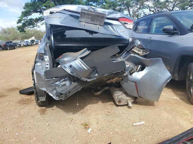 JTDEPMAE6NJ226192 - 2022 TOYOTA COROLLA LE BLUE photo 6