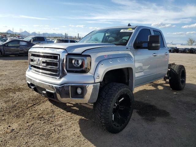 1GTV2UEC9EZ114950 - 2014 GMC SIERRA K1500 SLE SILVER photo 1