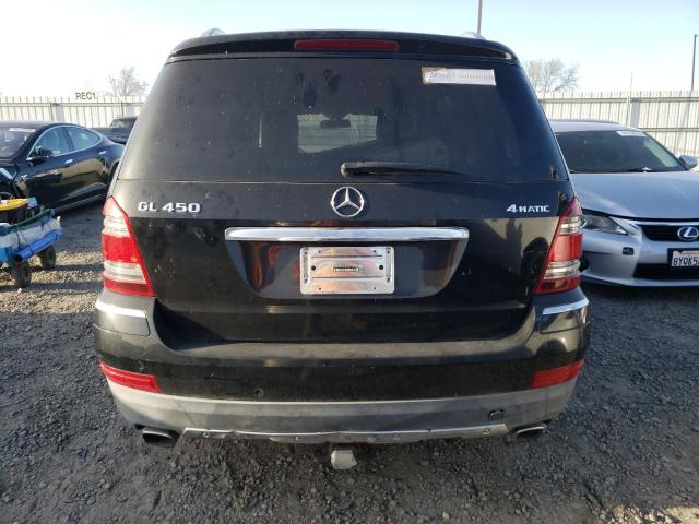 4JGBF71E17A139645 - 2007 MERCEDES-BENZ GL 450 4MATIC BLACK photo 6