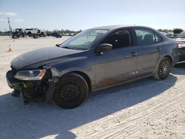 3VW2K7AJ5FM327290 - 2015 VOLKSWAGEN JETTA BASE 灰色 照片 1