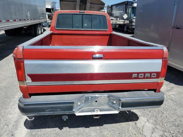 1FTJX35G1MKA06553 - 1991 FORD F350 RED photo 6