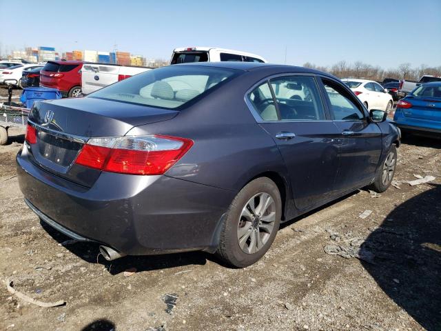 1HGCR2F32DA239972 - 2013 HONDA ACCORD LX GRAY photo 3