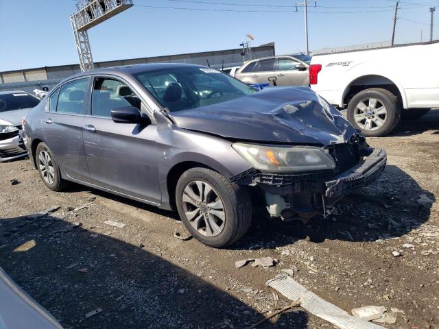 1HGCR2F32DA239972 - 2013 HONDA ACCORD LX GRAY photo 4