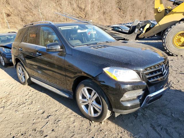 4JGDA5HB9FA598380 - 2015 MERCEDES-BENZ ML 350 4MATIC BLACK photo 4