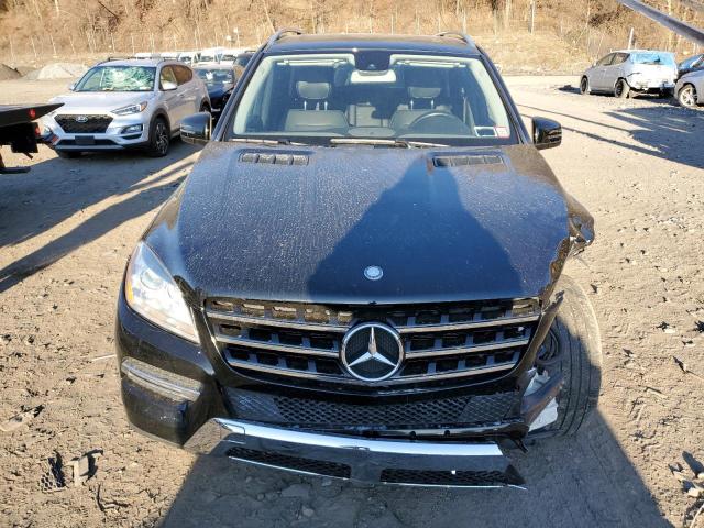4JGDA5HB9FA598380 - 2015 MERCEDES-BENZ ML 350 4MATIC BLACK photo 5