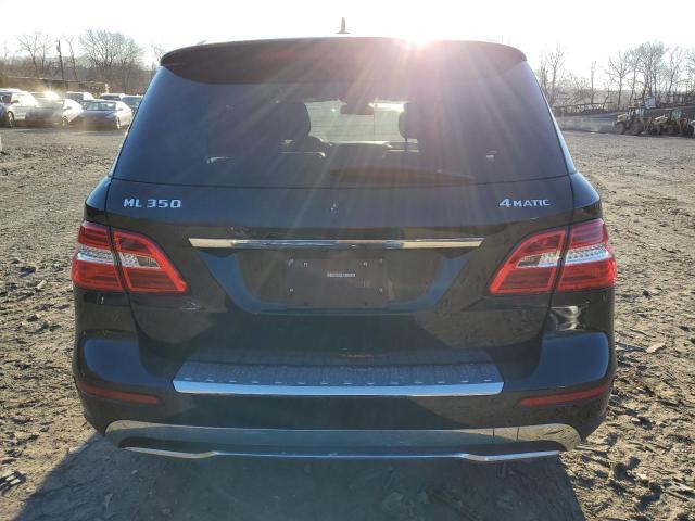 4JGDA5HB9FA598380 - 2015 MERCEDES-BENZ ML 350 4MATIC BLACK photo 6