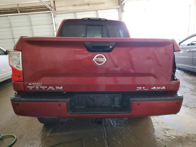 1N6AA1E51HN563341 - 2017 NISSAN TITAN SV BURGUNDY photo 6