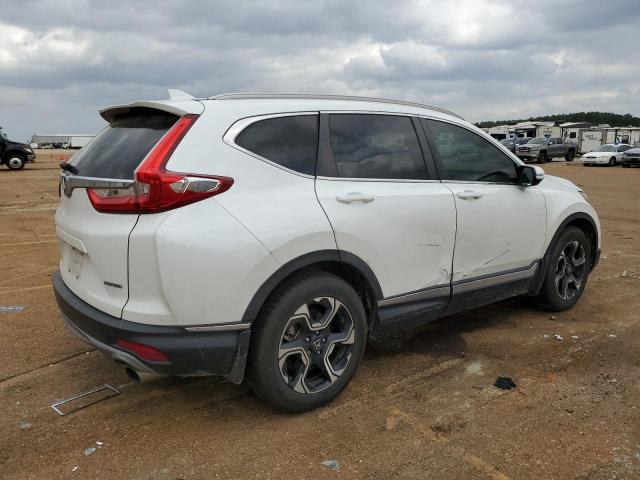 7FARW1H95KE012927 - 2019 HONDA CR-V TOURING WHITE photo 3