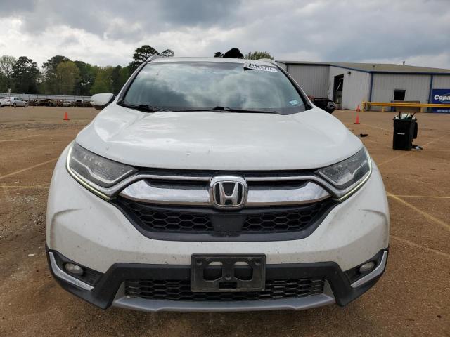 7FARW1H95KE012927 - 2019 HONDA CR-V TOURING WHITE photo 5