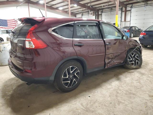 2HKRM4H47GH679496 - 2016 HONDA CR-V SE MAROON photo 3