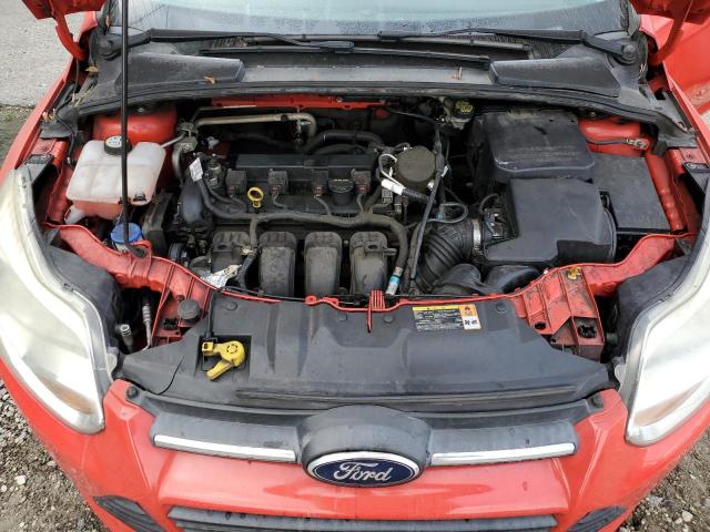 1FADP3F29DL247129 - 2013 FORD FOCUS SE RED photo 11