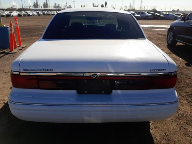 2MELM74W3VX662753 - 1997 MERCURY GRAND MARQ GS WHITE photo 6