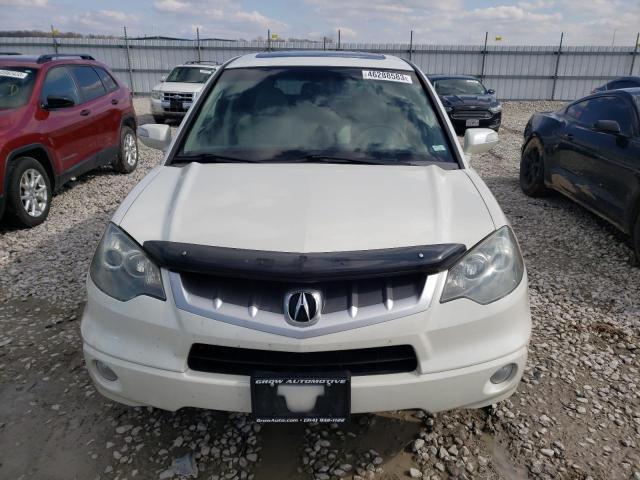 5J8TB18268A016214 - 2008 ACURA RDX WHITE photo 5