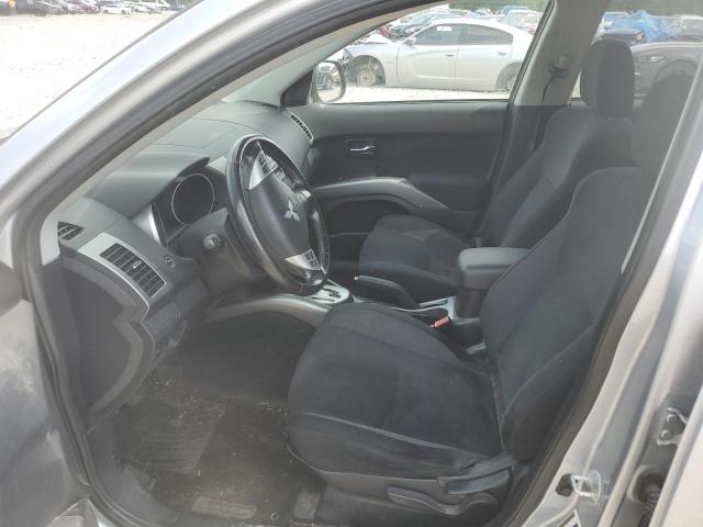 JA4LT21W39Z003495 - 2009 MITSUBISHI OUTLANDER ES ვერცხლისფერი ფოტო 7