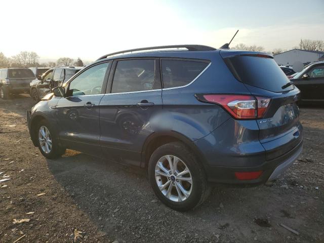 1FMCU9HD7JUA03691 - 2018 FORD ESCAPE SEL BLUE photo 2